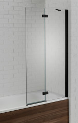 V6AQ6003R-BLKHinged Bath Screen Black